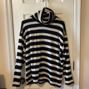 Zara never worn black/white striped sweater